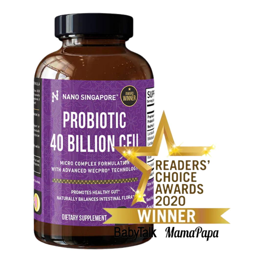 Nano Singapore: Probiotic 40 Billion CFU Reader's Choice Award 2020