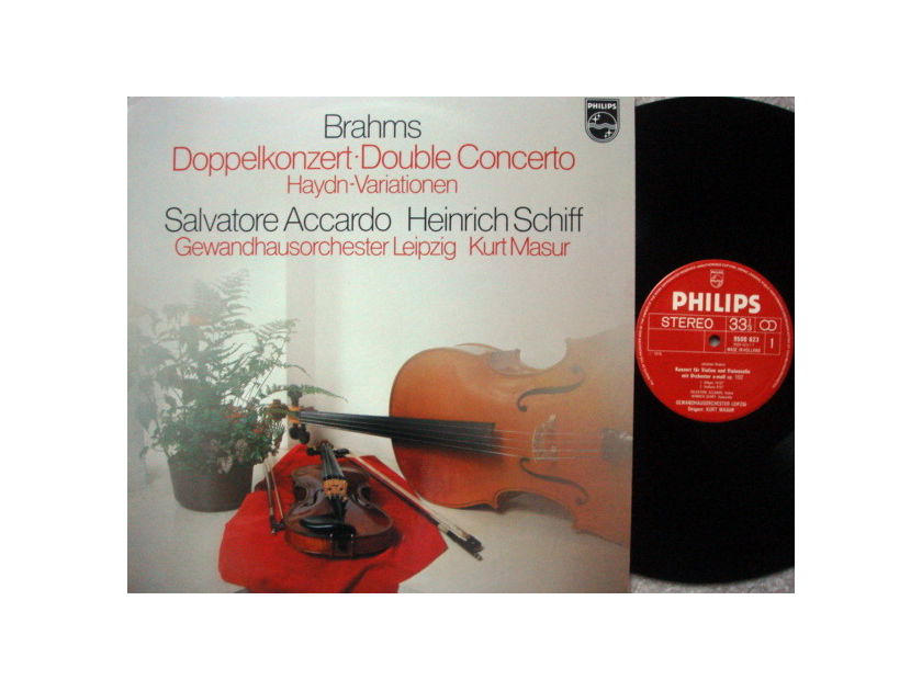 Philips / ACCARDO-SCHIFF, - Brahms Double Concerto, MINT!