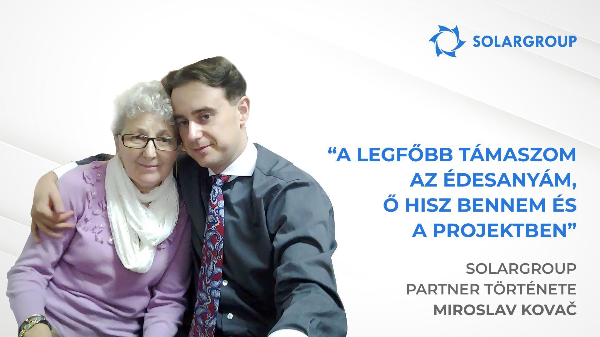Projekt, amely boldoggá tesz | Miroslav Kovač partner története