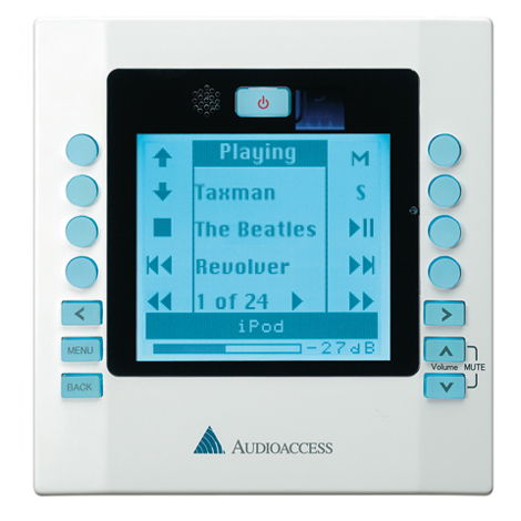 Audioaccess  KP21 Amplified LCD Display Keypad (White)