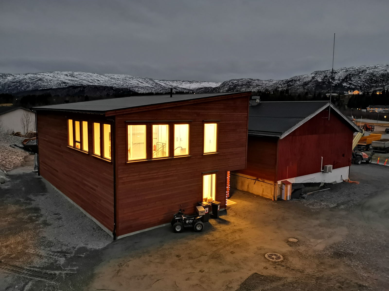 Leland Brannstasjon Tilbygg — Leirfjord — Torsjon-prosjekt