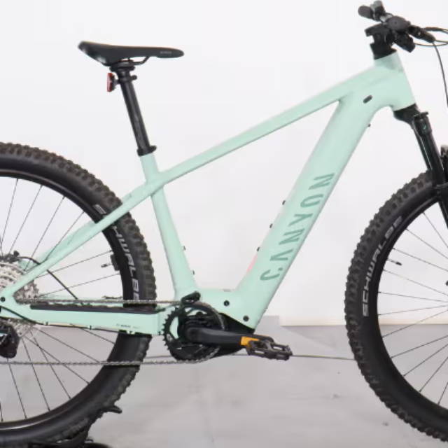 a Canyon Grand Canyon:ON E-Bike hardtail electric mountain bike