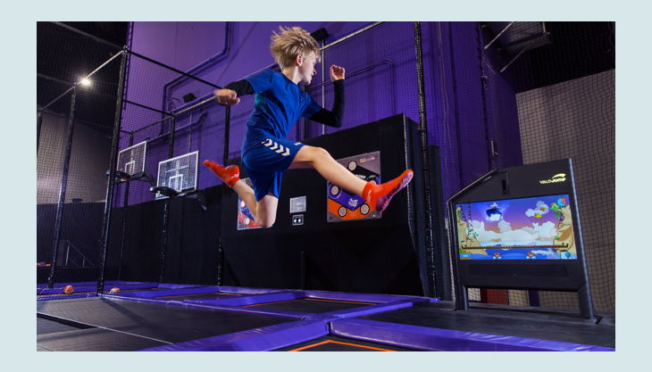 Geburtstagsjump Im Jump House