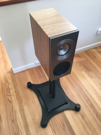 KEF Reference 1 speakers in the American Walnut finish