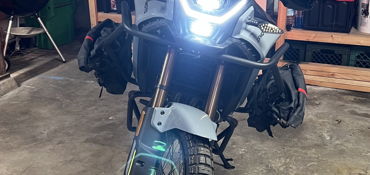 2025 CFMOTO IBEX 450 motorcycle for rent near SF, CA