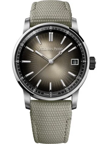 CODE 11.59 Automatic Stainless Steel - Ceramic / Beige / Fabric