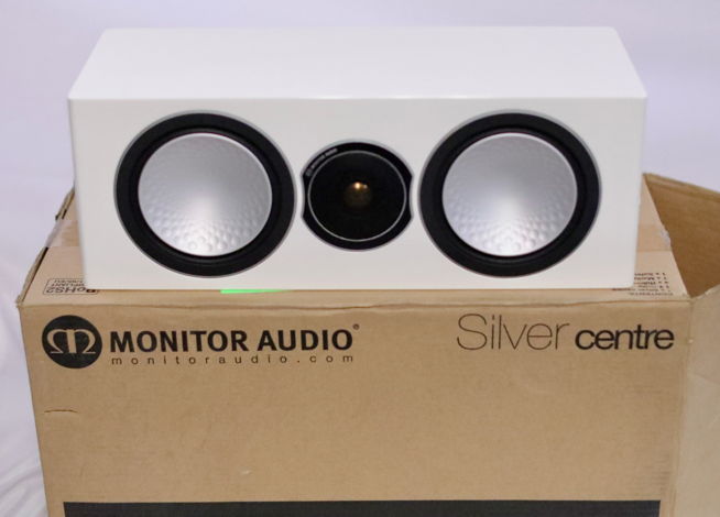 Monitor Audio  Silver Centre Channel Speaker in White (...