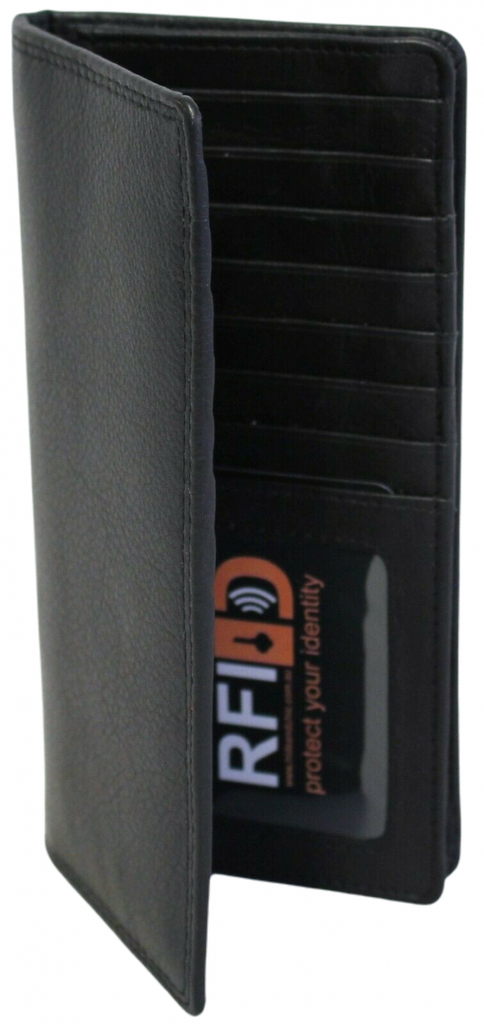 RFID Security Lined Leather Wallet Style 11027 - Image 6