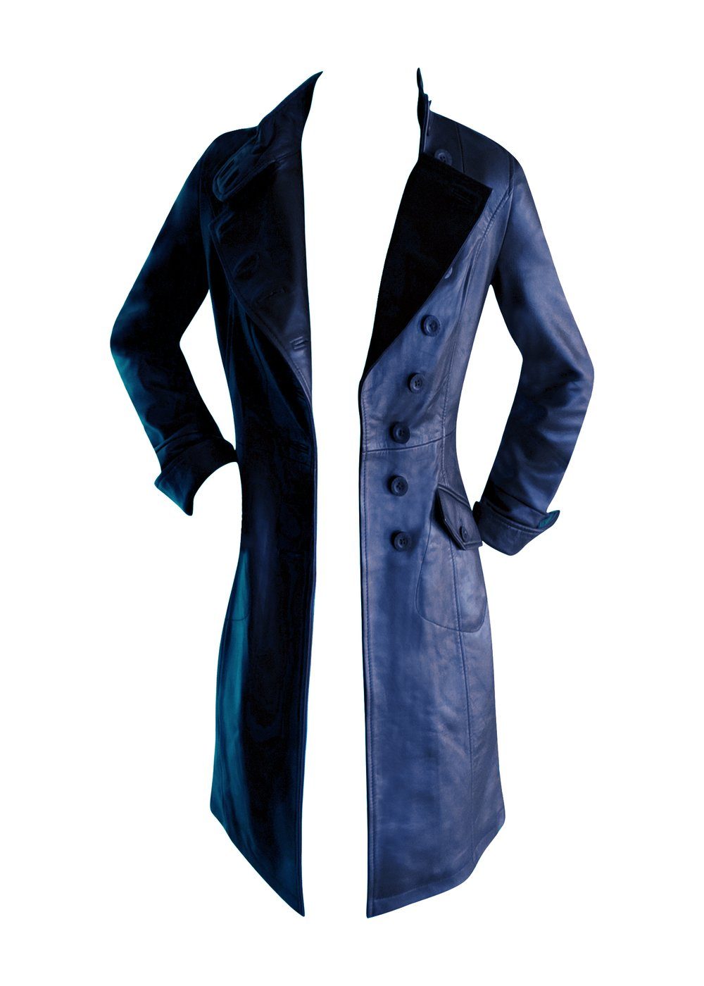 ZARIN - Blue LEATHER - Image 2