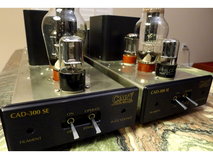 Cary Audio Design CAD-300 SE 300B Monoblocks