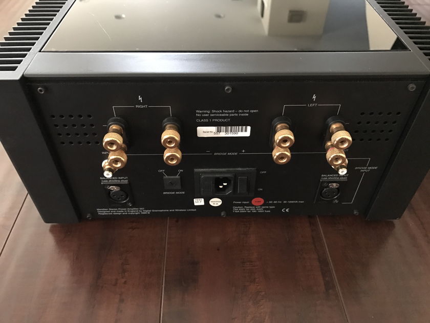 Meridian Stereo Power Amplifier  557