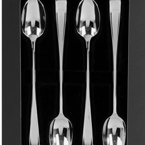 Moda Fine Flatware Iced Teaspoons, Set Of 4
