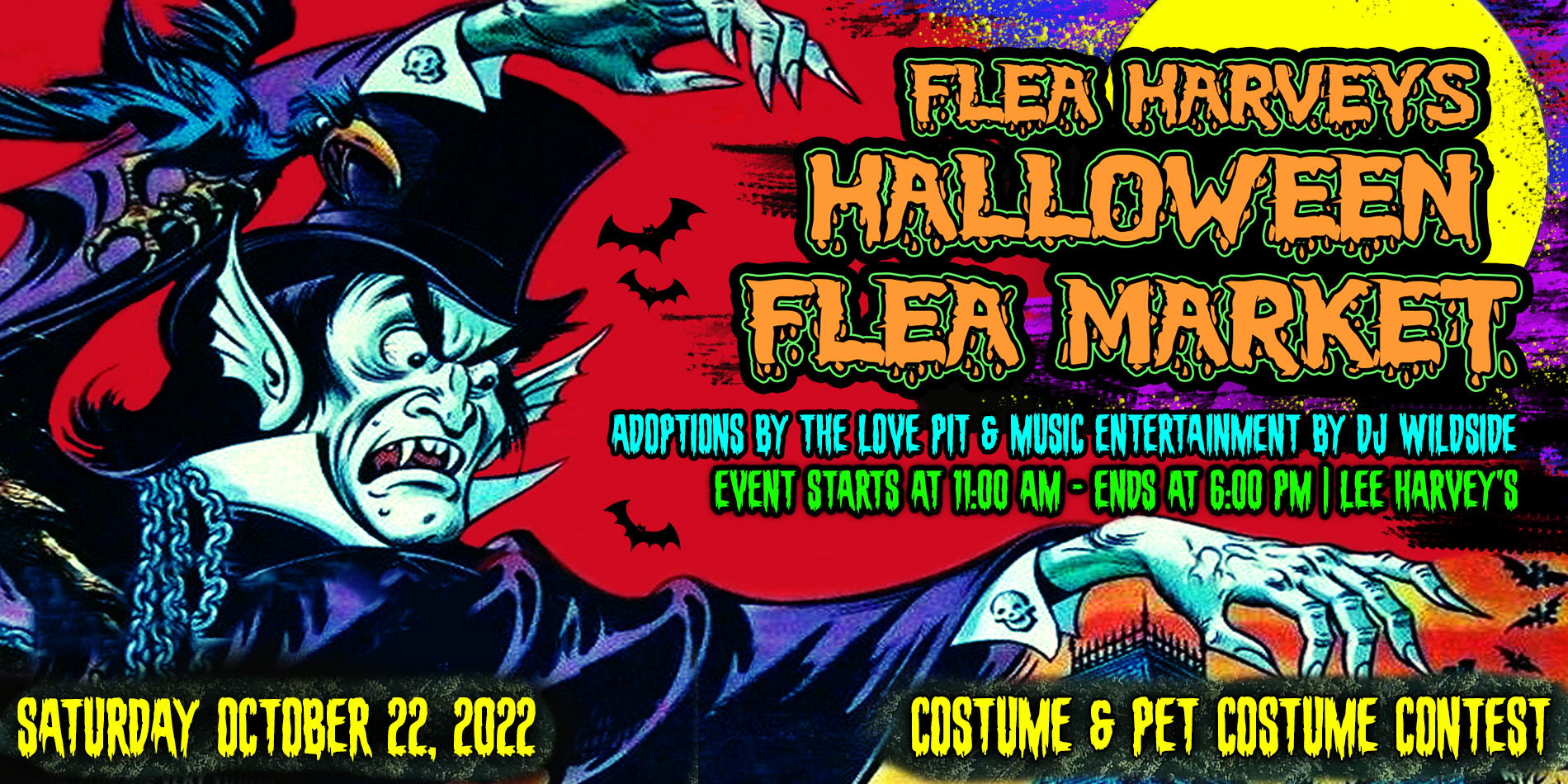 Flea Harvey's Rock N Roll Flea Market - Halloween 2022 Edition promotional image