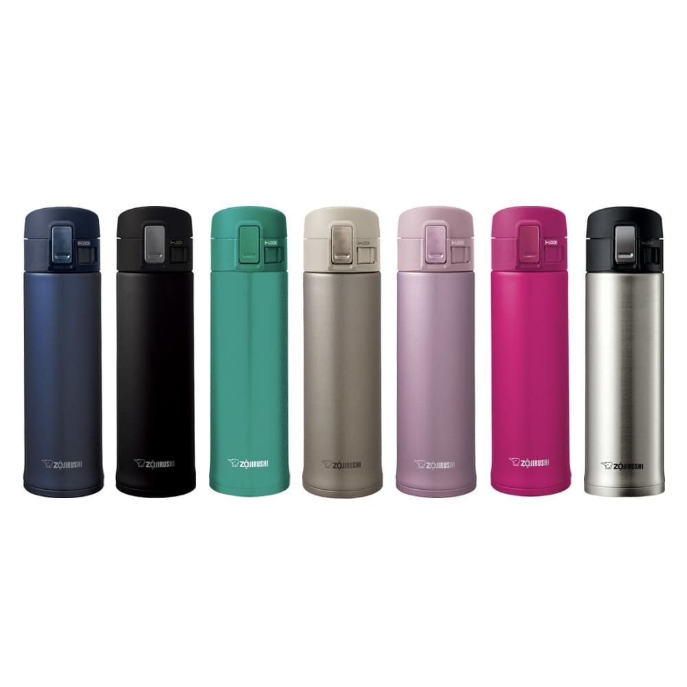 One Touch Open Vacuum bottle with Slicksteel interior 480 ml, SM-KHE/F