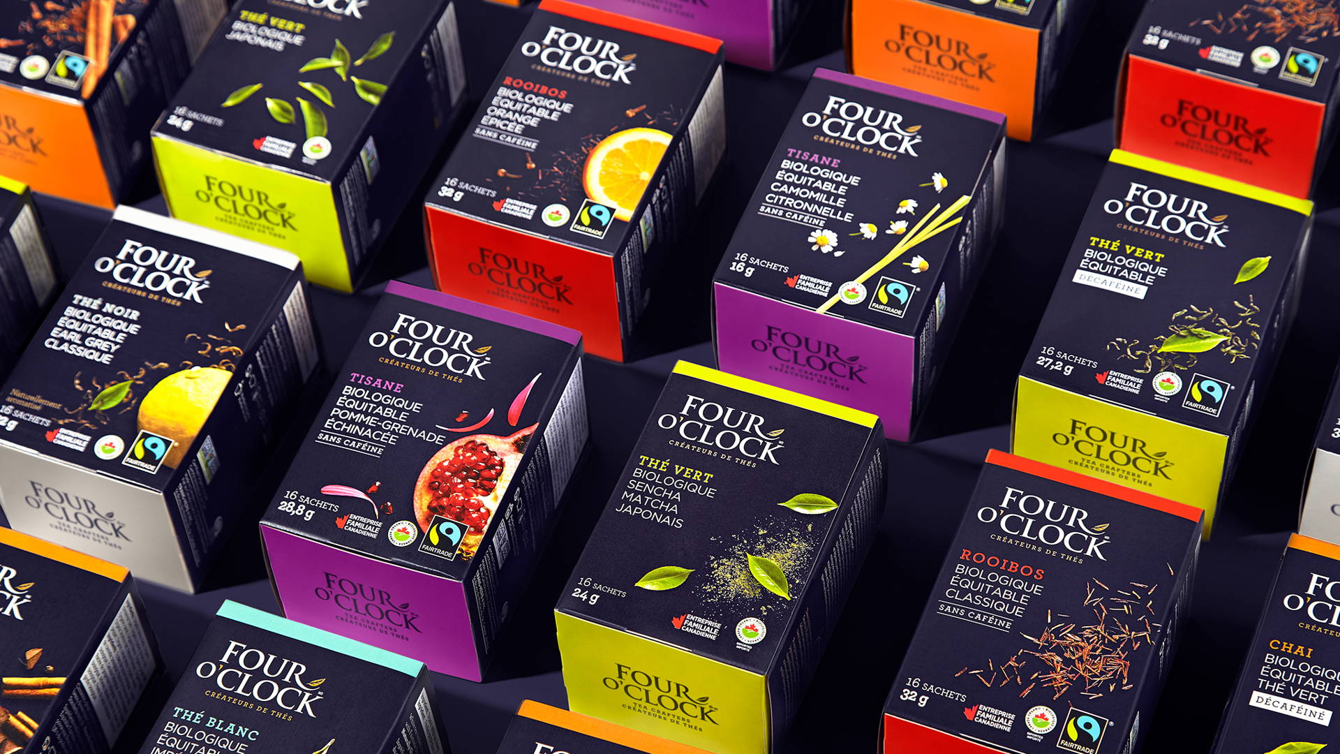 4 O'Clock Tea Is Perfect For Any Time Of Day | Dieline - Design, Branding &  Packaging Inspiration