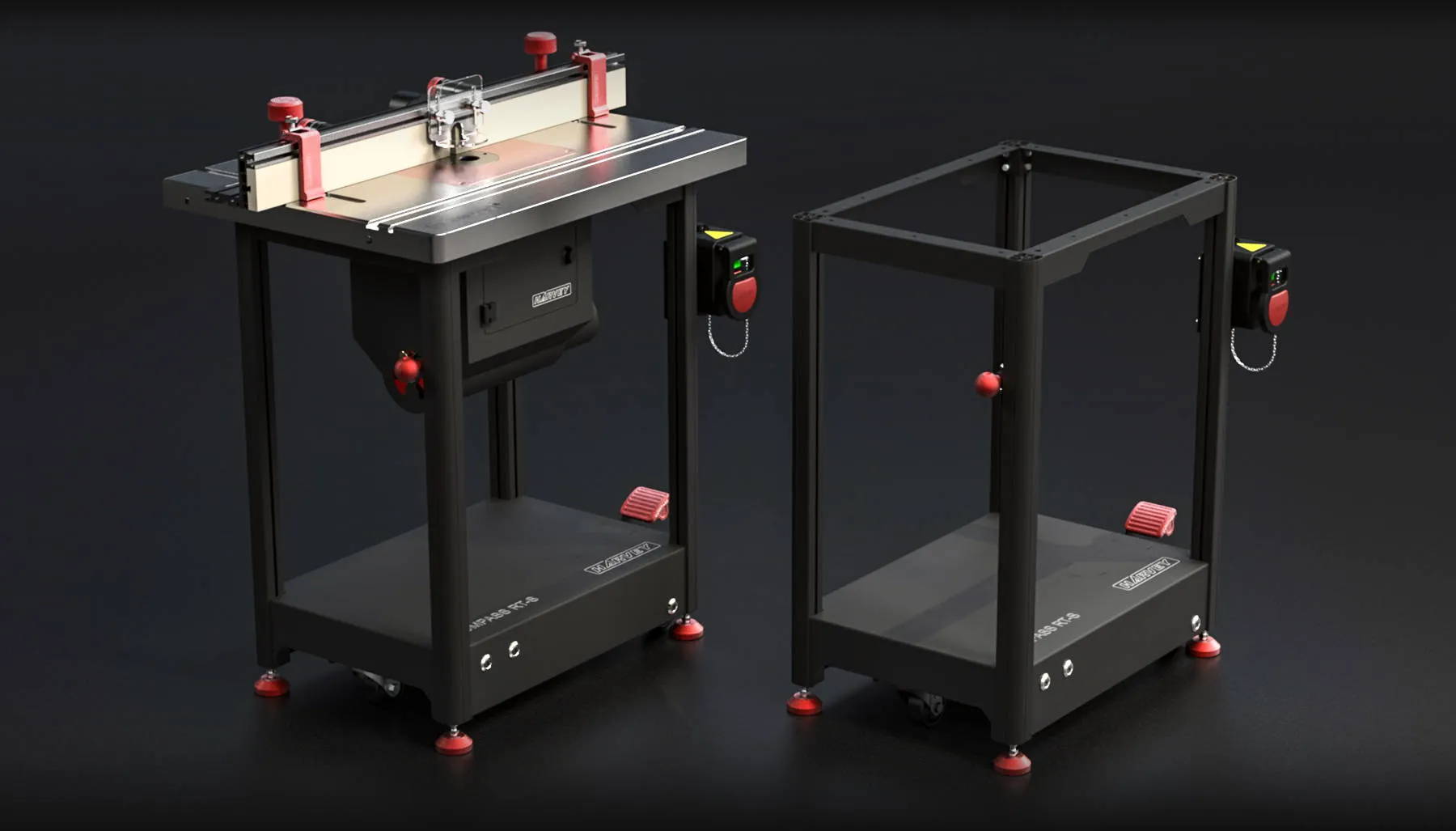 Compass RT-S Router Table Stand for convenience, stability and versatility when woodworking