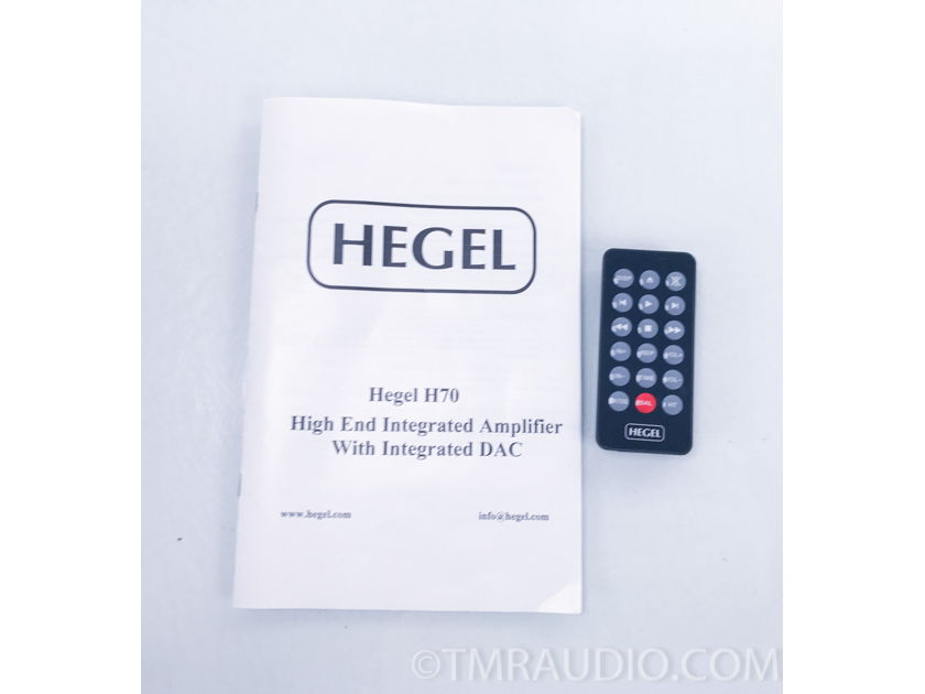 Hegel  H70  Stereo Integrated Amplifier w/ DAC (3468)