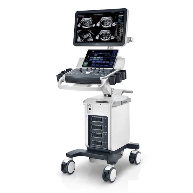 Ultrasound DCN- 2 ,Trolley based color Mindray, Probes: Convex + Linear + Tvs and Thermal Printer