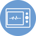 Wellue Holter-Monitor mit LCD-Bildschirm