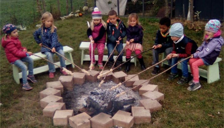 bester geburtstagde appel happel lagerfeuer stockbrot kinder