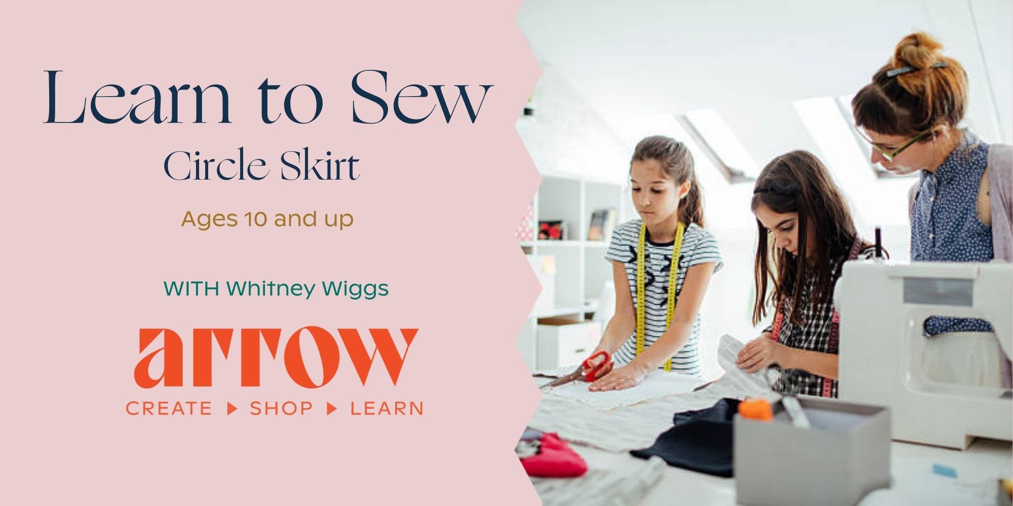 Learn to Sew: Circle Skirt! promotional image