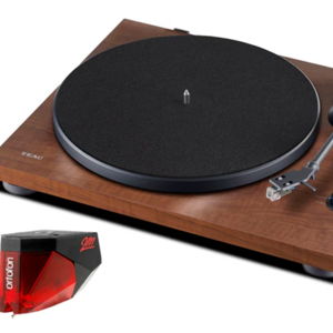 TEAC TN-280BT-A3 Turntable with Bluetooth - Walnut with Ortofon 2M Red