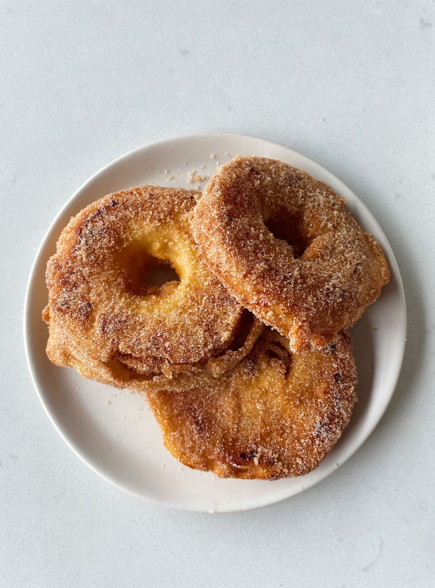 Beignets de pommes à la poêle