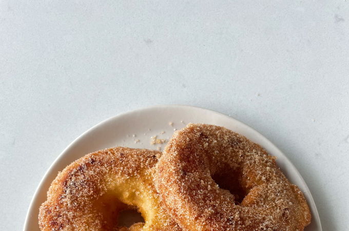 Beignets de pommes à la poêle