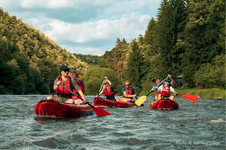 From Prague: Sazava River Canoe Day Trip for All Levels - photo 1