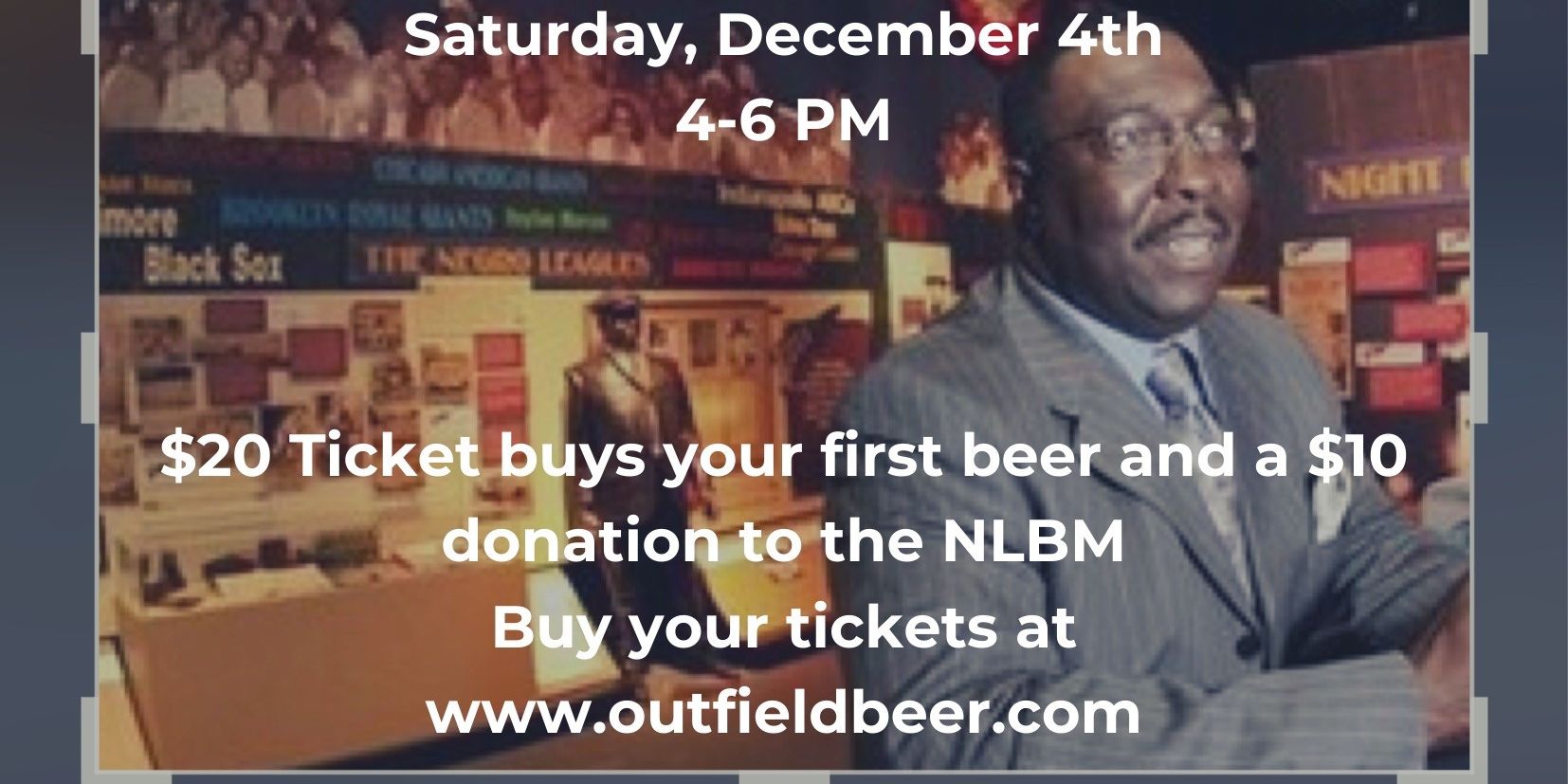 An Afternoon in the Outfield with Bob Kendrick, President of the Negro League Baseball Museum promotional image