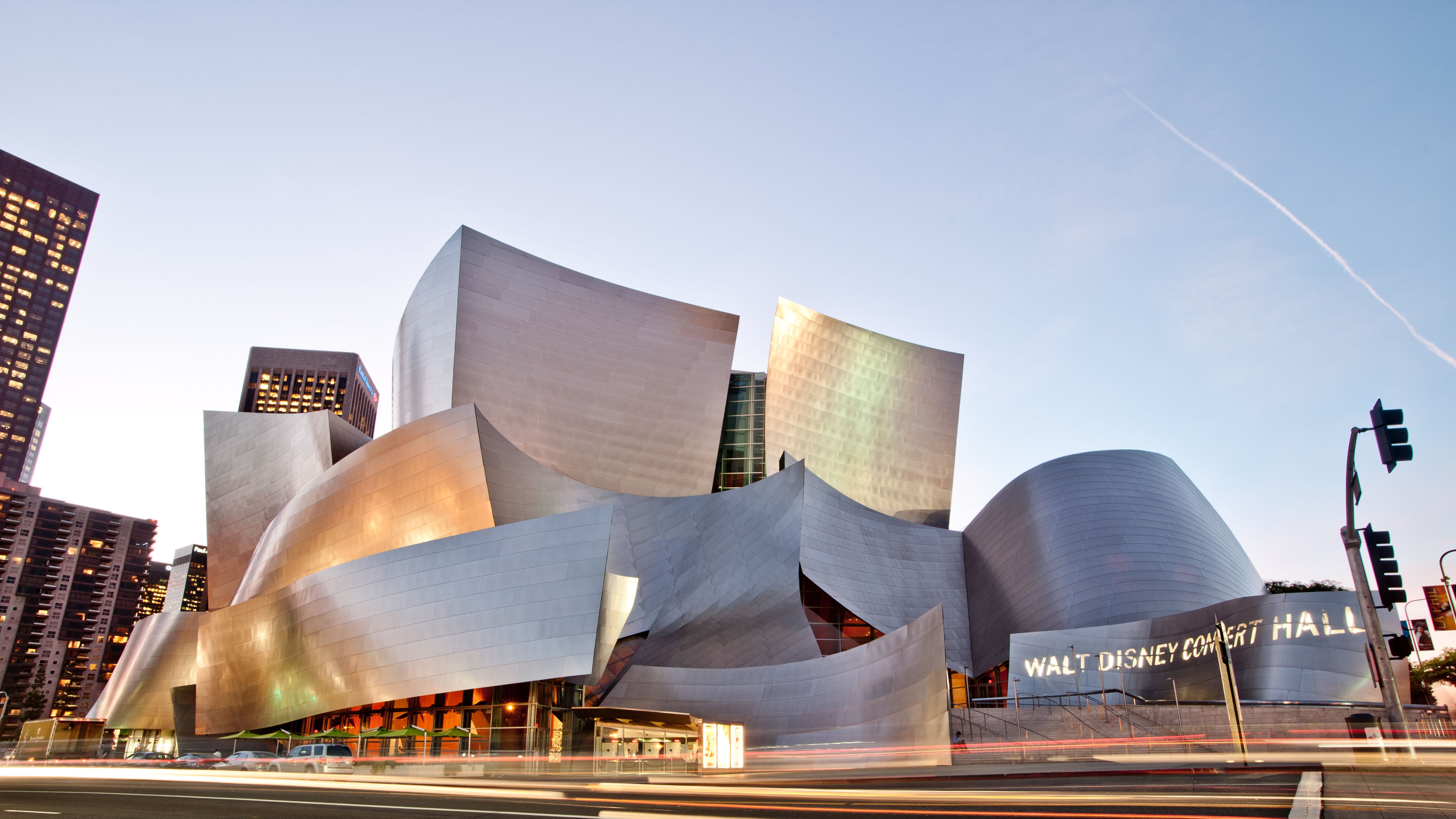 walt disney concert hall plan