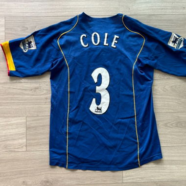2004-06 Arsenal Away Shirt Cole #3 Size M