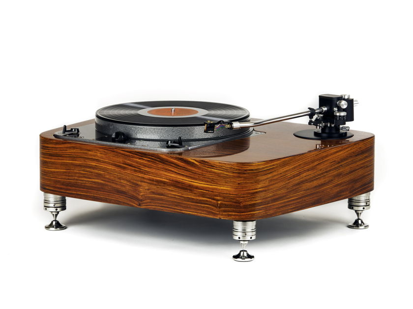 Garrard 301  Mexican Cocobolo Classic plinth  by Woodsong Audio