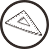 Pictogramme dimensions