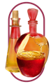 bottle of acid cider vinegar as part of our Slimming Pills Supplement proprietary blend