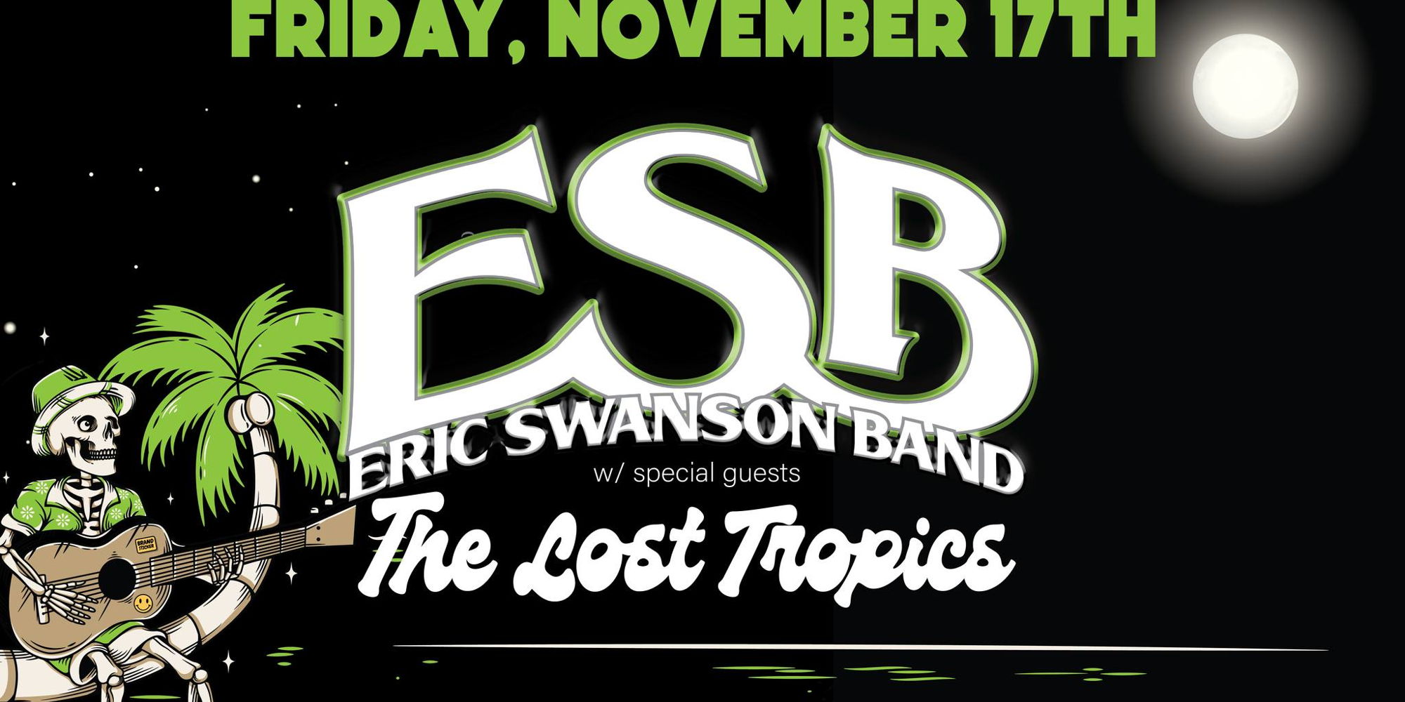 Eric Swanson Band with The Lost Tropics promotional image