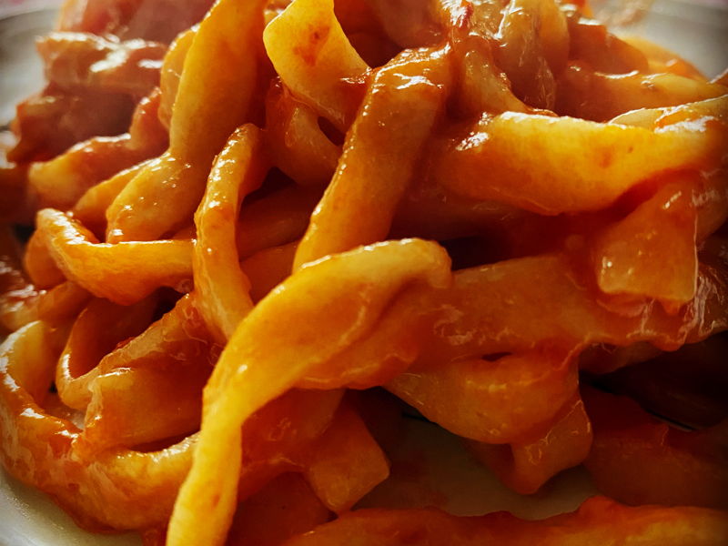 Clases de cocina Fiano Romano: Cocinemos juntos los strozzapreti all'amatriciana