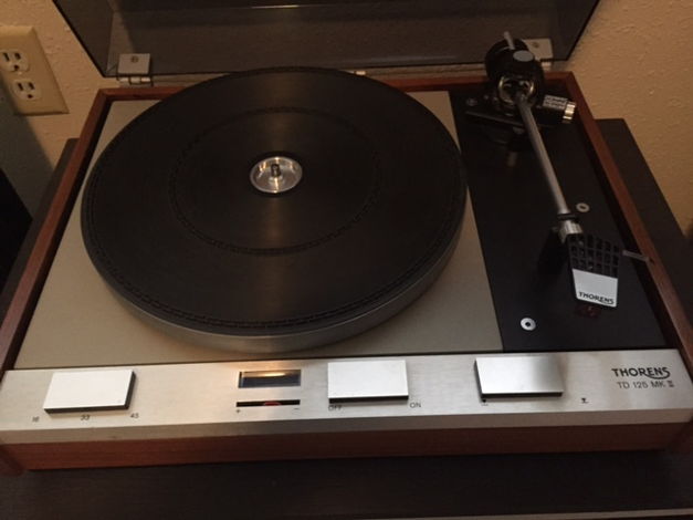 Thorens TD-125 mkII Excellent-Vintage table with new De...