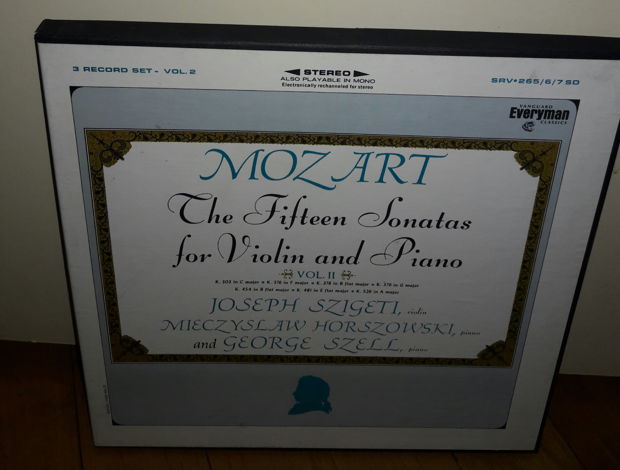 Amadeus Mozart - 15 Sonatas Violin Piano