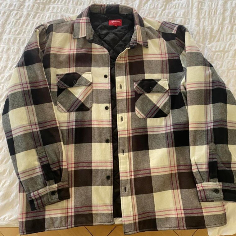 Supreme Quilted Flannel Shirt 