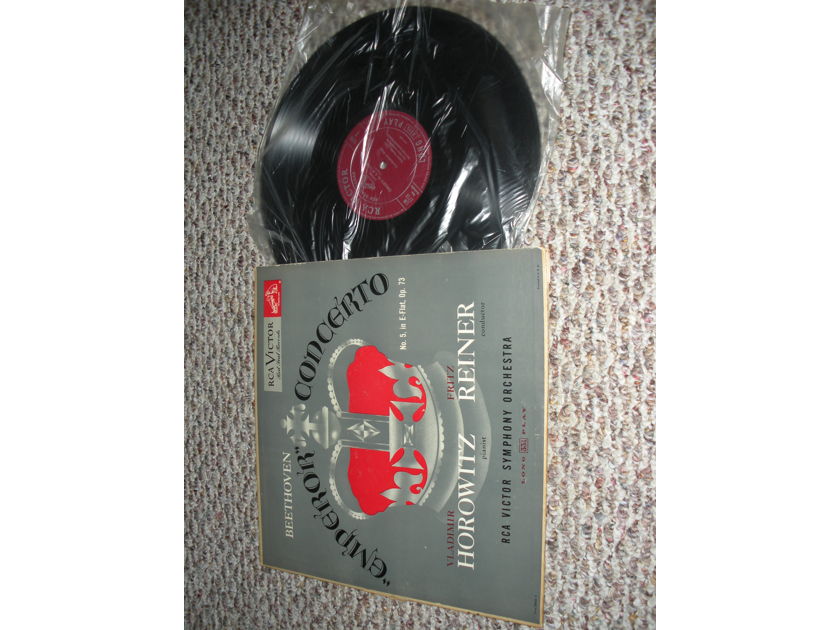 * rare mono * - Beethoven Emperor Concerto Reiner LM 1718 RCA  Victor marroon dog