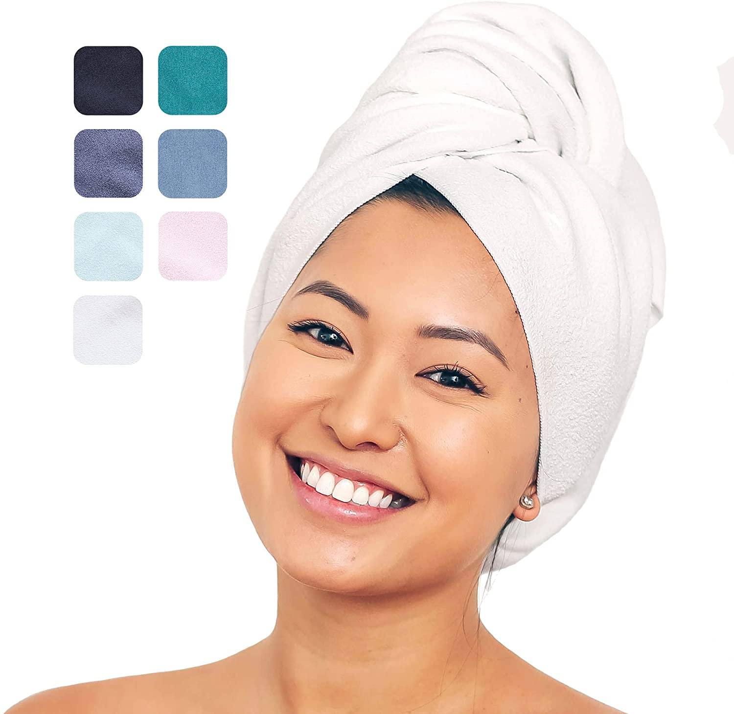 Aquis britanne hair towel discount