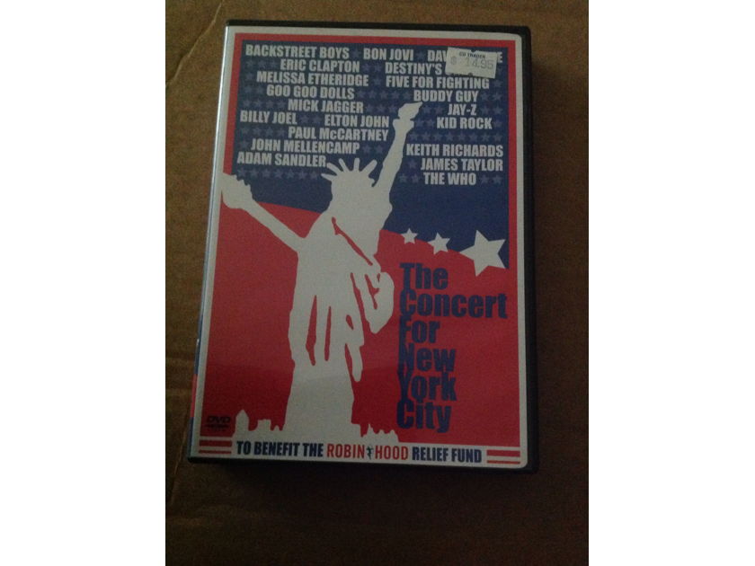 Various - The Concert For New York City Region 1 DVD 2 DVD Set David Bowie The Who Mick Jagger