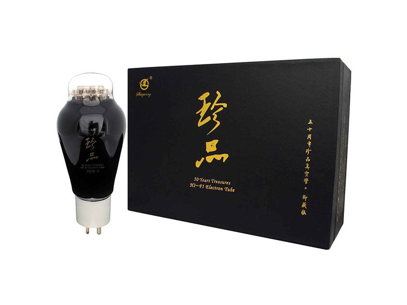 Shuguang Black Treasure 300B Power Tubes New; Grade A; Matched Pair; Gift Box; 45% Off