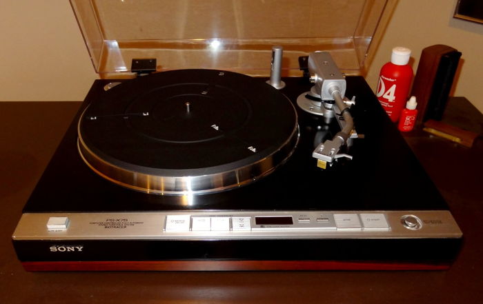 Sony PS-X75 Biotracer Turntable with Sumiko Pearl Cartr...