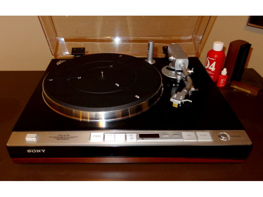 Sony PS-X75 Biotracer Turntable with Sumiko Pearl Cartridge