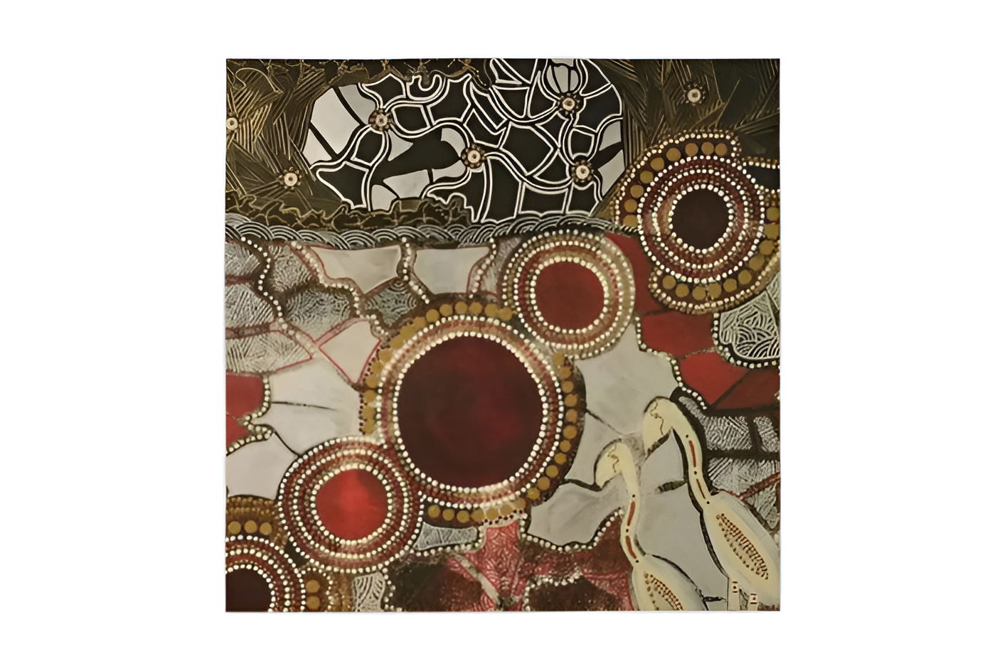 Elegant Abstract Tablecloth for Dining, Festive Home Decor, Bohemian Style Table Cover - Image 5