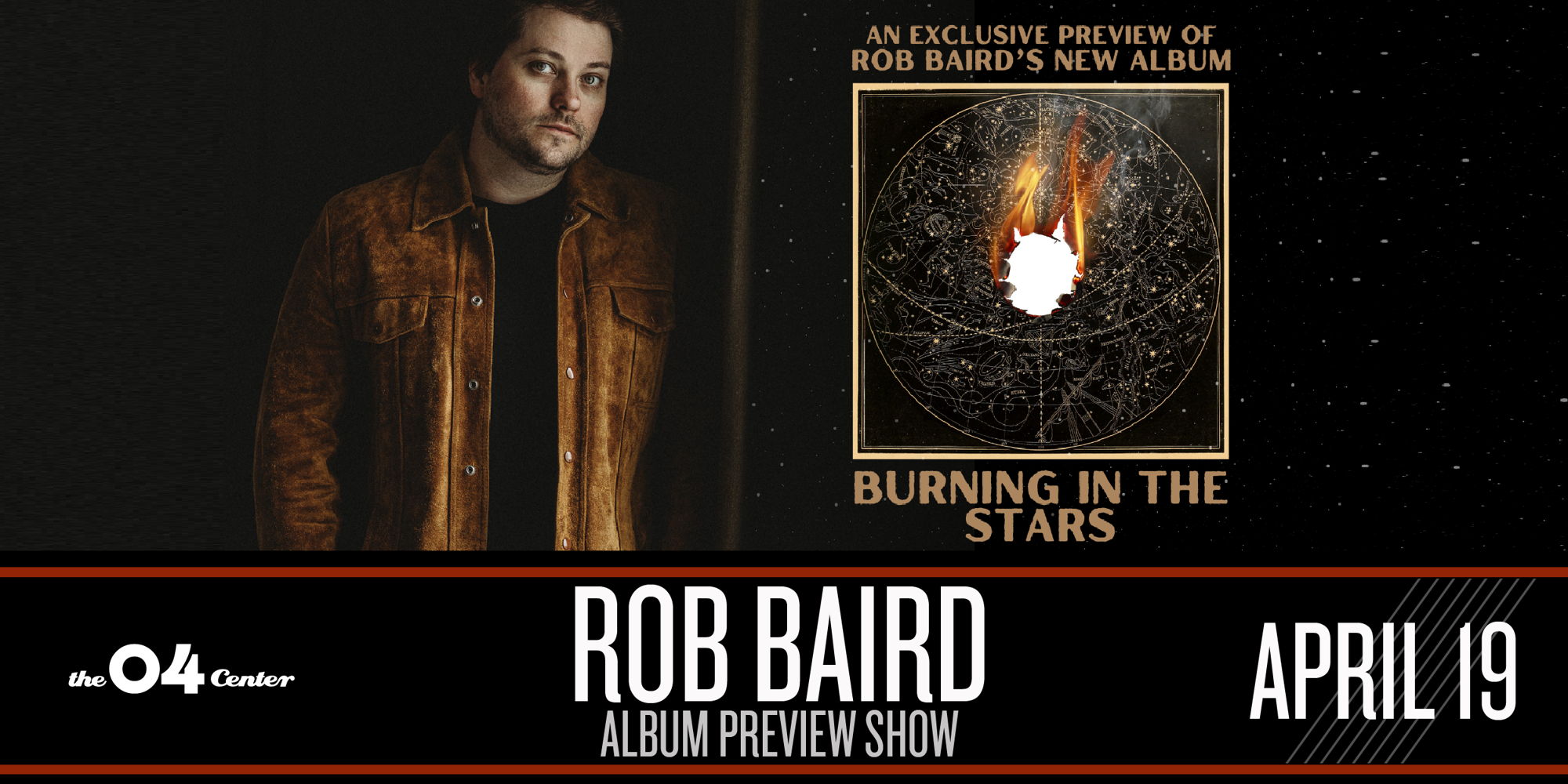 Rob Baird // Album Preview Show with special guest Rick Brantley promotional image
