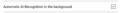 enable Background Recognition in the Notes app. enable Background Recognition in the Notes app.