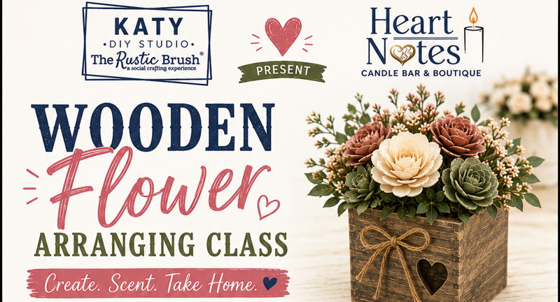 The Forever Bouquet - Scented Wooden Flowers